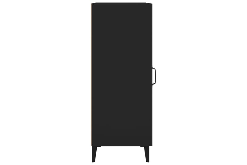 beBasic Skänk svart 34,5x34x90 cm konstruerat trä - Förvaring - Förvaringsmöbler - Skänkar & sideboards