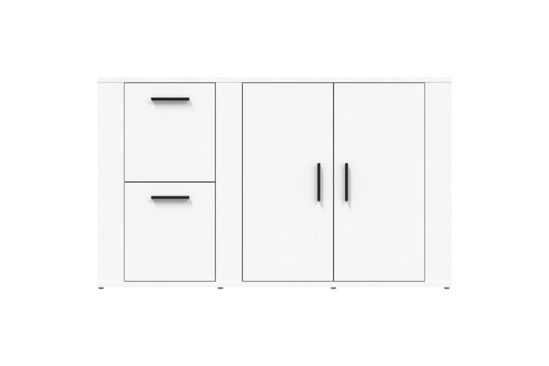 beBasic Skänk vit 100x33x59,5 cm konstruerat trä - Förvaring - Förvaringsmöbler - Skänkar & sideboards