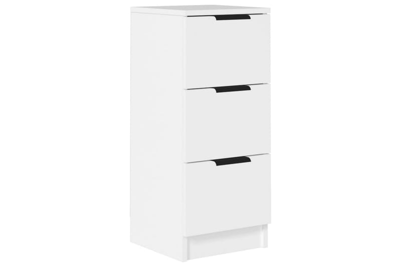 beBasic Skänk vit 30x30x70 cm konstruerat trä - Förvaring - Förvaringsmöbler - Skänkar & sideboards