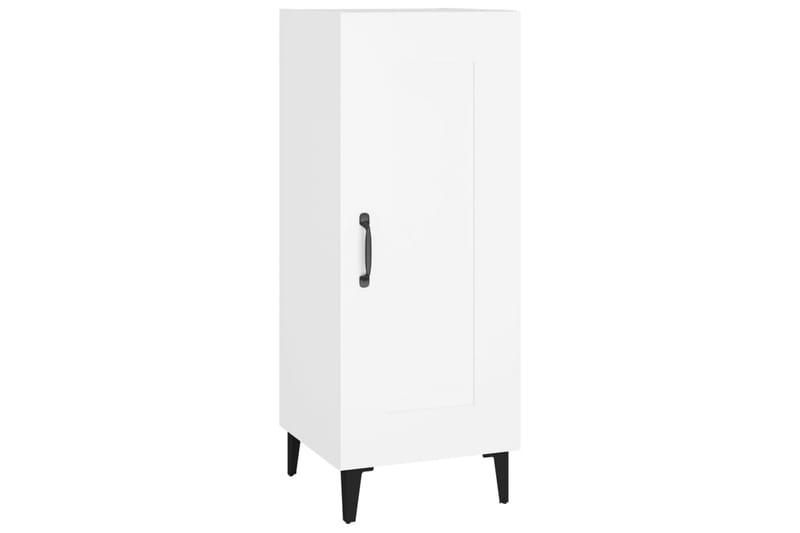 beBasic Skänk vit 34,5x34x90 cm konstruerat trä - Förvaring - Förvaringsmöbler - Skänkar & sideboards