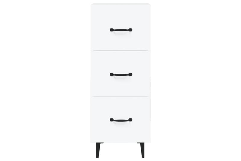 beBasic Skänk vit 34,5x34x90 cm konstruerat trä - Förvaring - Förvaringsmöbler - Skänkar & sideboards