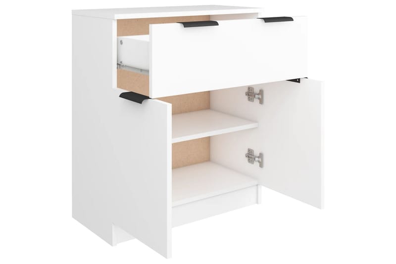 beBasic Skänk vit 60x30x70 cm konstruerat trä - Förvaring - Förvaringsmöbler - Skänkar & sideboards