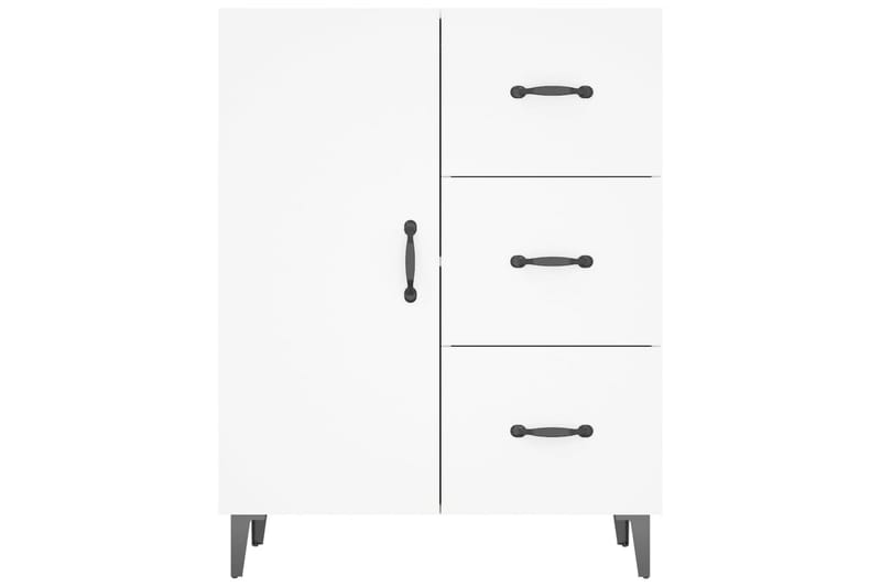 beBasic Skänk vit 69,5x34x90 cm konstruerat trä - Förvaring - Förvaringsmöbler - Skänkar & sideboards