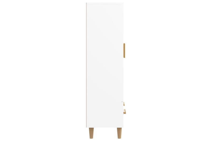 beBasic Skänk vit 70x31x115 cm konstruerat trä - Förvaring - Förvaringsmöbler - Skänkar & sideboards