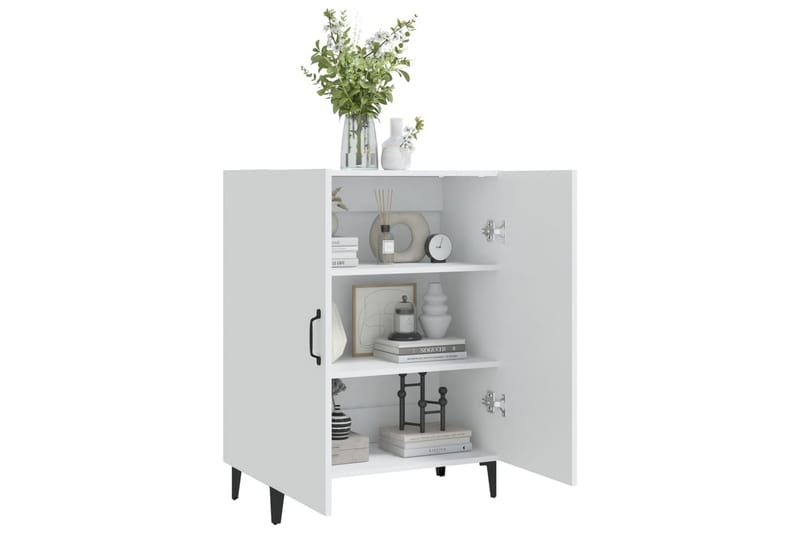 beBasic Skänk vit 70x34x90 cm konstruerat trä - Förvaring - Förvaringsmöbler - Skänkar & sideboards