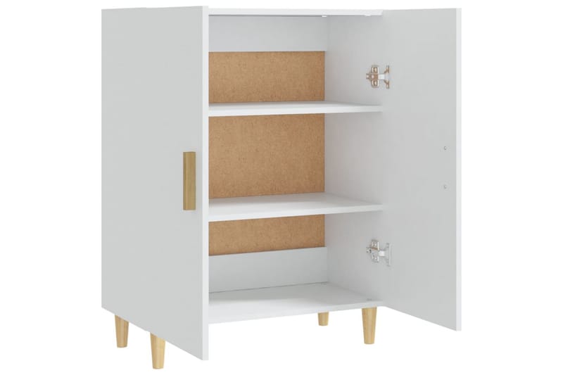 beBasic Skänk vit 70x34x90 cm konstruerat trä - Förvaring - Förvaringsmöbler - Skänkar & sideboards