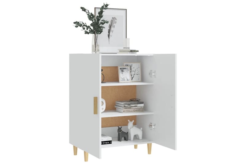 beBasic Skänk vit 70x34x90 cm konstruerat trä - Förvaring - Förvaringsmöbler - Skänkar & sideboards