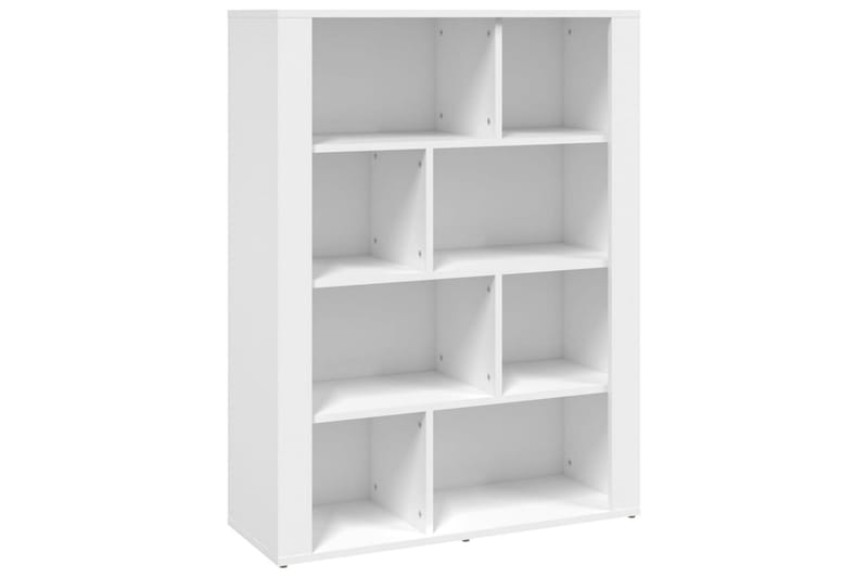 beBasic Skänk vit 80x30x106 cm konstruerat trä - Förvaring - Förvaringsmöbler - Skänkar & sideboards