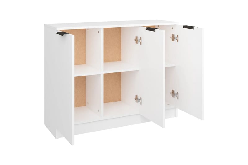 beBasic Skänk vit 90,5x30x70 cm konstruerat trä - Förvaring - Förvaringsmöbler - Skänkar & sideboards