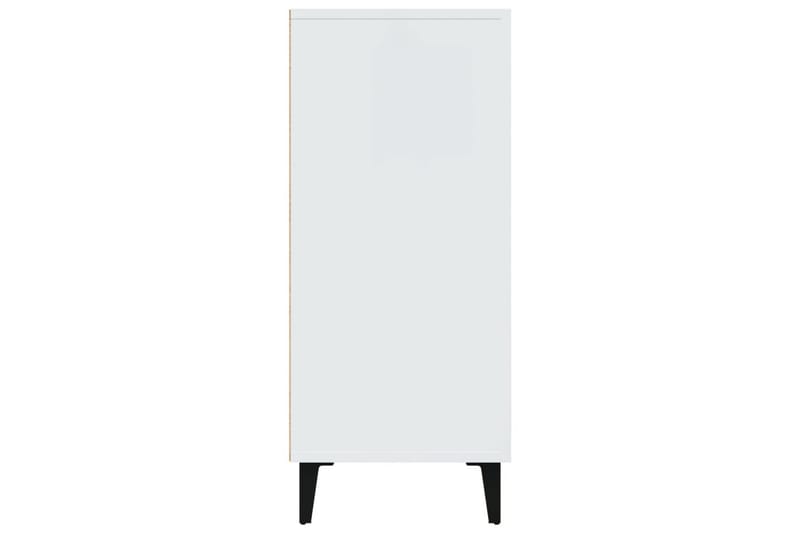 beBasic Skänk vit 90x34x80 cm konstruerat trä - Förvaring - Förvaringsmöbler - Skänkar & sideboards