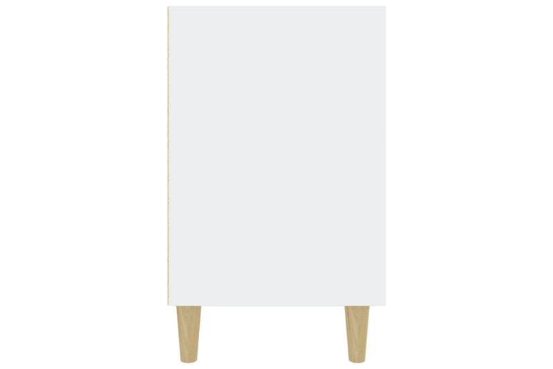 beBasic Skänk vit högglans 100x36x60 cm konstruerat trä - Förvaring - Förvaringsmöbler - Skänkar & sideboards