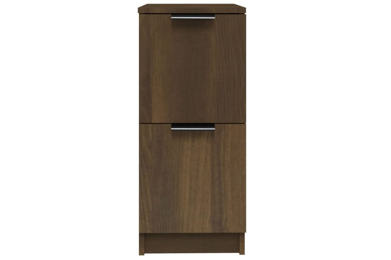 beBasic Skänkar 2 st brun ek 30x30x70 cm konstruerat trä - Förvaring - Förvaringsmöbler - Skänkar & sideboards