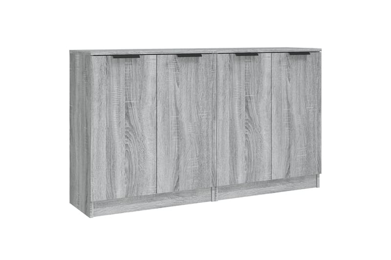 beBasic Skänkar 2 st grå sonoma 60x30x70 cm konstruerat trä - Förvaring - Förvaringsmöbler - Skänkar & sideboards