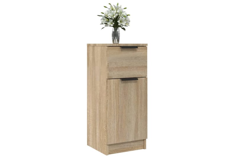 beBasic Skänkar 2 st sonoma-ek 30x30x70 cm konstruerat trä - Förvaring - Förvaringsmöbler - Skänkar & sideboards