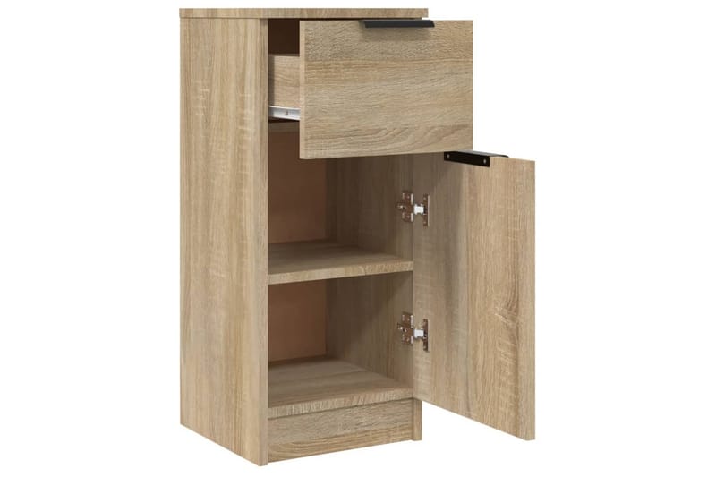 beBasic Skänkar 2 st sonoma-ek 30x30x70 cm konstruerat trä - Förvaring - Förvaringsmöbler - Skänkar & sideboards