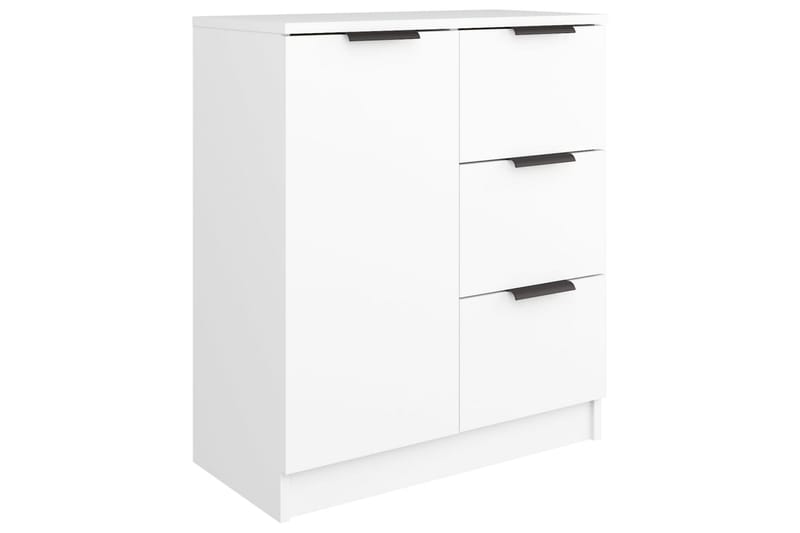 beBasic Skänkar 2 st vit 60x30x70 cm konstruerat trä - Förvaring - Förvaringsmöbler - Skänkar & sideboards