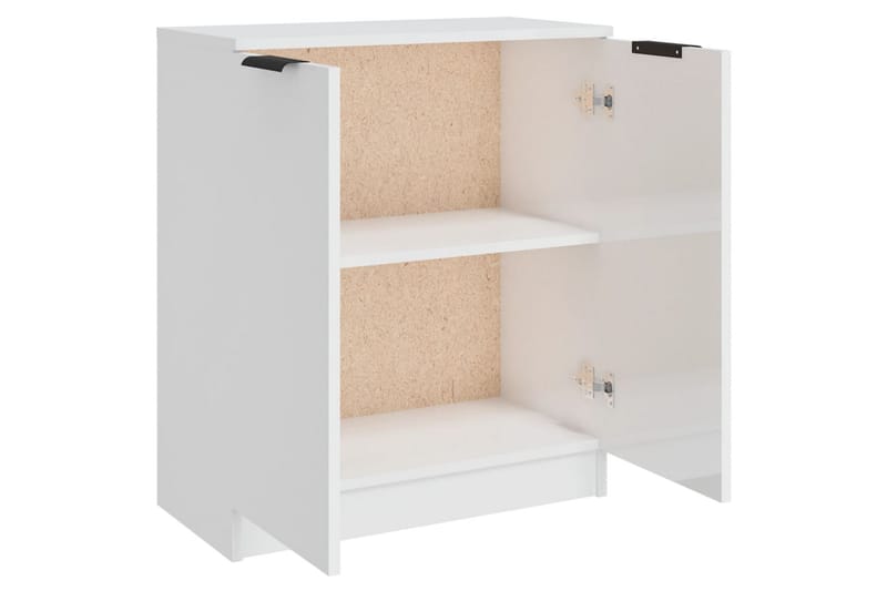 beBasic Skänkskåp vit högglans 60x30x70 cm konstruerat trä - Förvaring - Förvaringsmöbler - Skänkar & sideboards