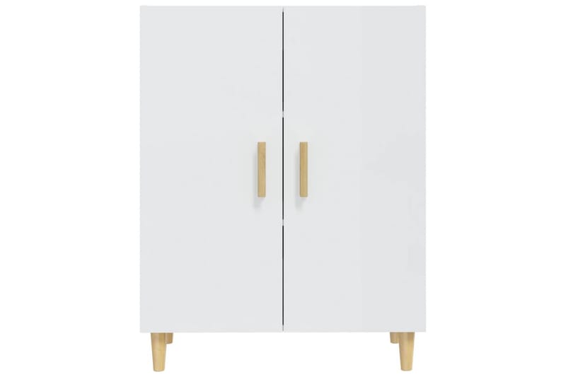 beBasic Skänkskåp vit högglans 70x34x90 cm konstruerat trä - Förvaring - Förvaringsmöbler - Skänkar & sideboards