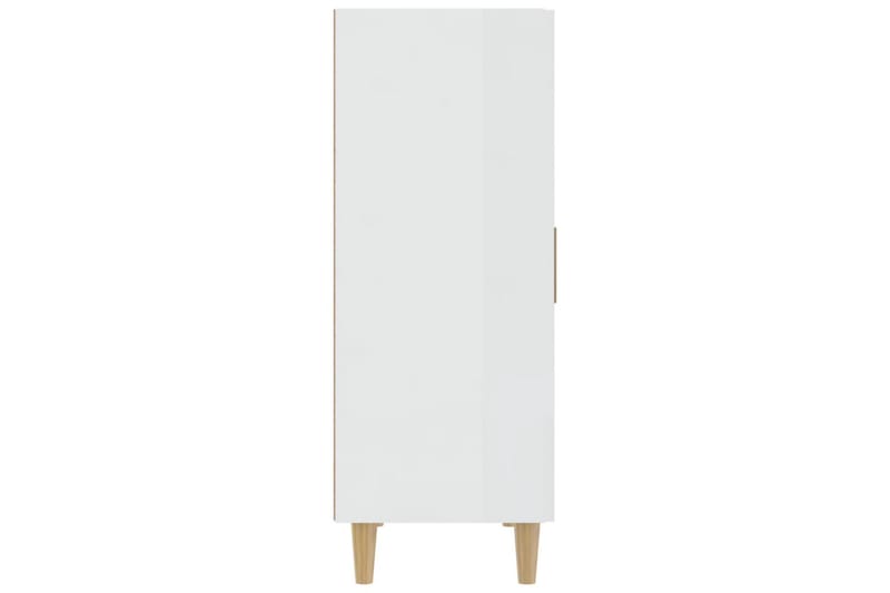 beBasic Skänkskåp vit högglans 70x34x90 cm konstruerat trä - Förvaring - Förvaringsmöbler - Skänkar & sideboards