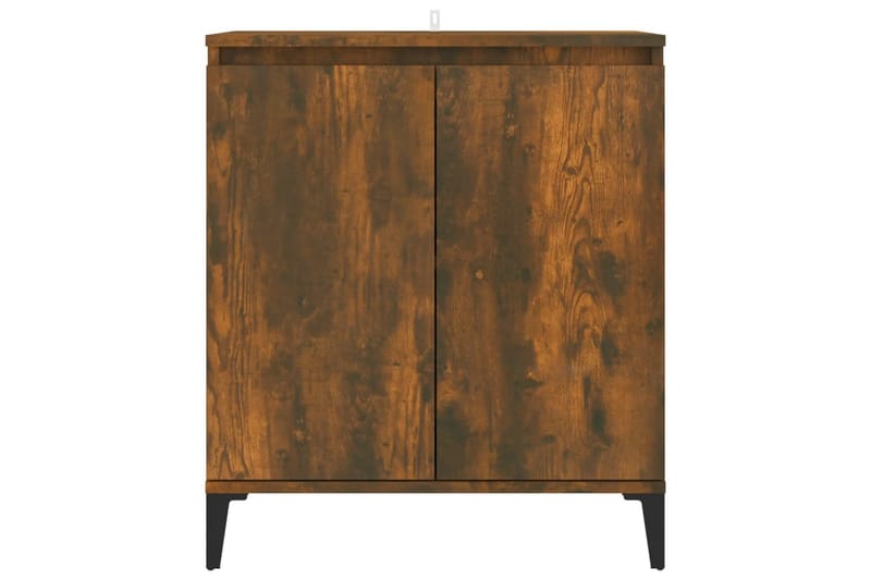 beBasic Skåp rökfärgad ek 60x35x70 cm konstruerat trä - Förvaring - Förvaringsmöbler - Skänkar & sideboards