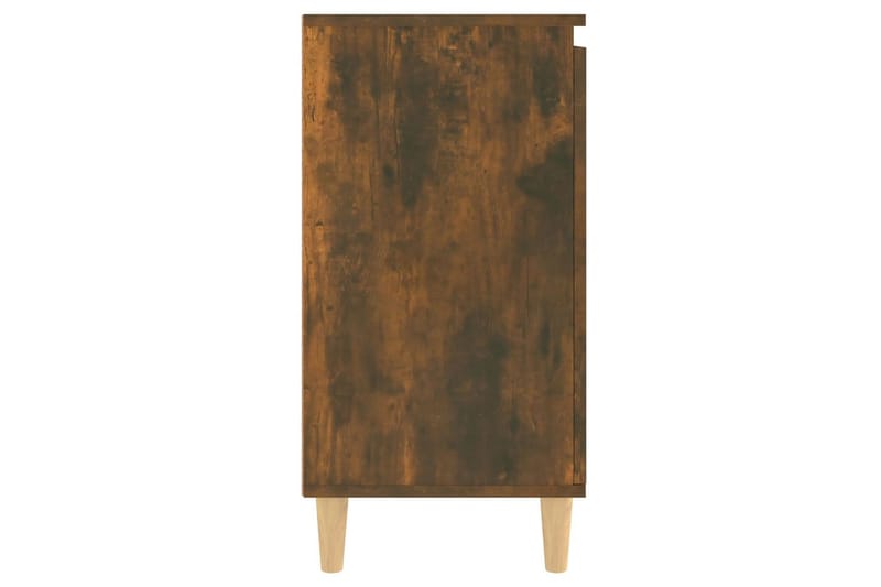 beBasic Skåp rökfärgad ek 60x35x70 cm konstruerat trä - Förvaring - Förvaringsmöbler - Skänkar & sideboards