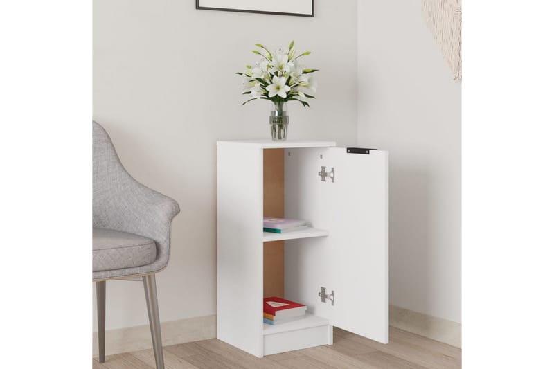 beBasic Skåp vit 30x30x70 cm konstruerat trä - Förvaring - Förvaringsmöbler - Skänkar & sideboards