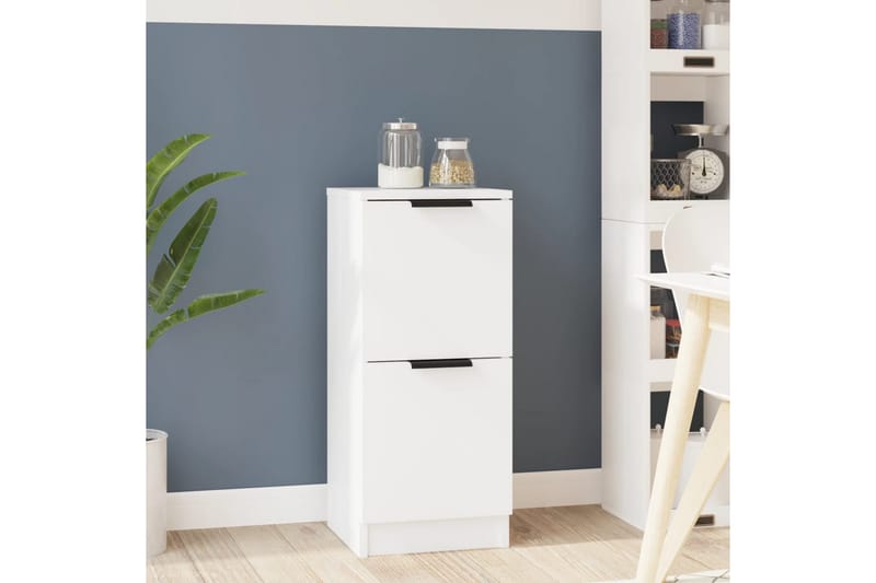 beBasic Skåp vit 30x30x70 cm konstruerat trä - Förvaring - Förvaringsmöbler - Skänkar & sideboards