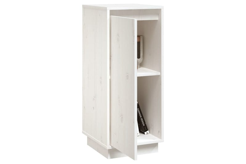 beBasic Skåp vit 31,5x34x75 cm massiv furu - Förvaring - Förvaringsmöbler - Skänkar & sideboards