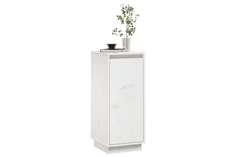 beBasic Skåp vit 31,5x34x75 cm massiv furu - Förvaring - Förvaringsmöbler - Skänkar & sideboards