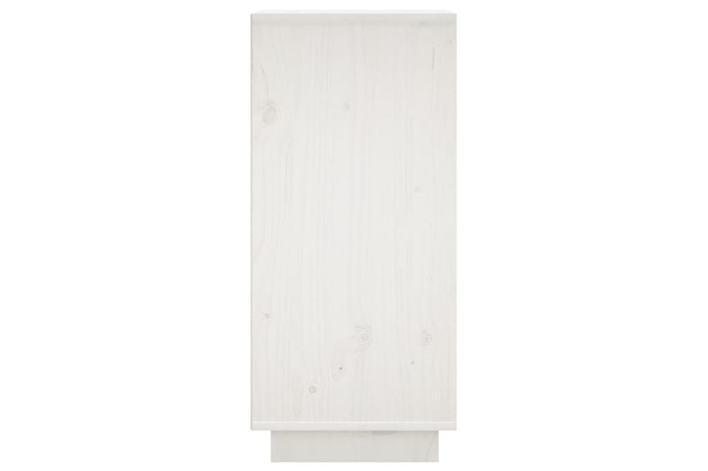 beBasic Skåp vit 31,5x34x75 cm massiv furu - Förvaring - Förvaringsmöbler - Skänkar & sideboards