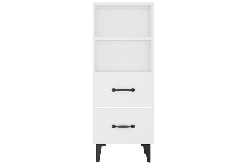 beBasic Skåp vit 34,5x34x90 cm konstruerat trä - Förvaring - Förvaringsmöbler - Skänkar & sideboards