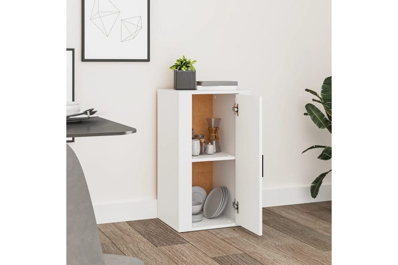 beBasic Skåp vit 40x33x70 cm konstruerat trä - Förvaring - Förvaringsmöbler - Skänkar & sideboards