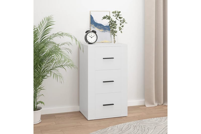 beBasic Skåp vit 40x33x70 cm konstruerat trä - Förvaring - Förvaringsmöbler - Skänkar & sideboards