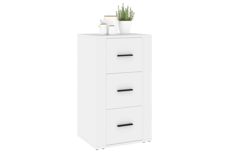 beBasic Skåp vit 40x33x70 cm konstruerat trä - Förvaring - Förvaringsmöbler - Skänkar & sideboards