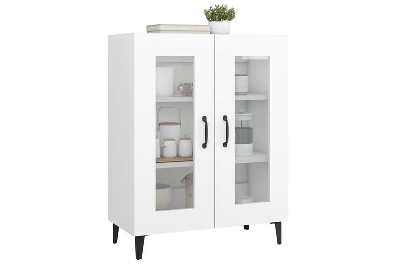 beBasic Skåp vit 69,5x34x90 cm konstruerat trä - Förvaring - Förvaringsmöbler - Skänkar & sideboards