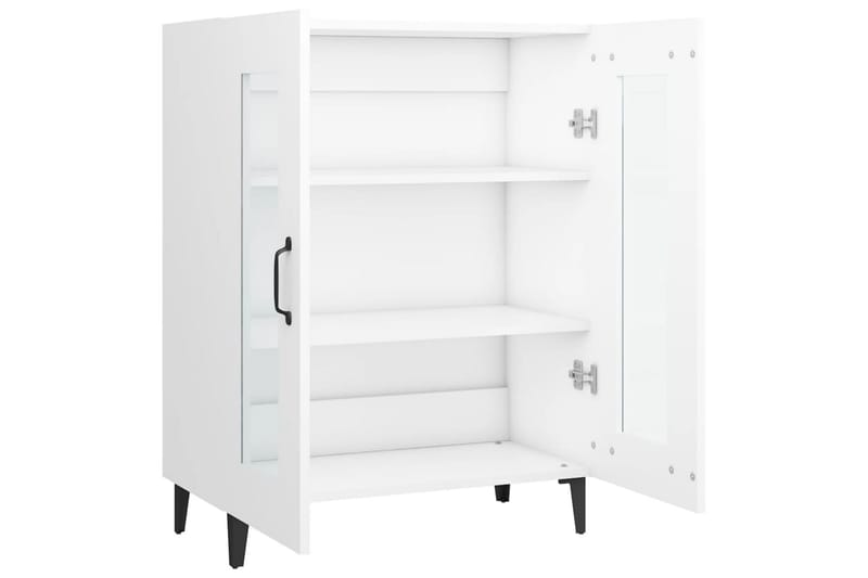 beBasic Skåp vit 69,5x34x90 cm konstruerat trä - Förvaring - Förvaringsmöbler - Skänkar & sideboards