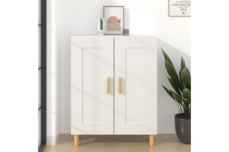 beBasic Skåp vit 69,5x34x90 cm konstruerat trä - Förvaring - Förvaringsmöbler - Skänkar & sideboards