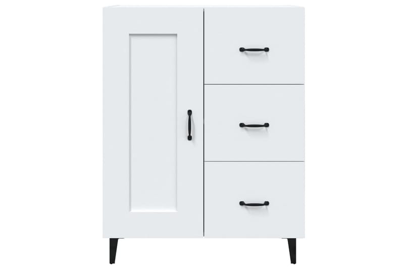 beBasic Skåp vit 69,5x34x90 cm konstruerat trä - Förvaring - Förvaringsmöbler - Skänkar & sideboards