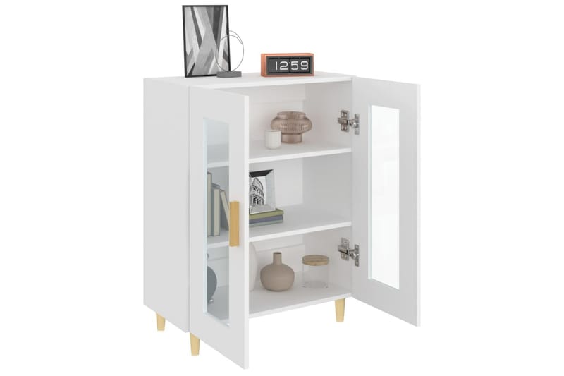 beBasic Skåp vit 69,5x34x90 cm konstruerat trä - Förvaring - Förvaringsmöbler - Skänkar & sideboards