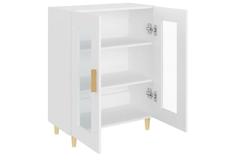 beBasic Skåp vit 69,5x34x90 cm konstruerat trä - Förvaring - Förvaringsmöbler - Skänkar & sideboards