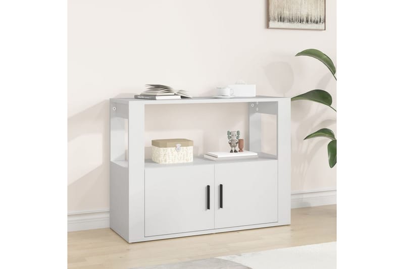 beBasic Skåp vit 80x30x60 cm konstruerat trä - Förvaring - Förvaringsmöbler - Skänkar & sideboards