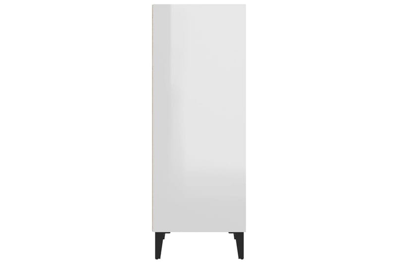 beBasic Skåp vit högglans 34,5x32,5x90 cm konstruerat trä - Förvaring - Förvaringsmöbler - Skänkar & sideboards