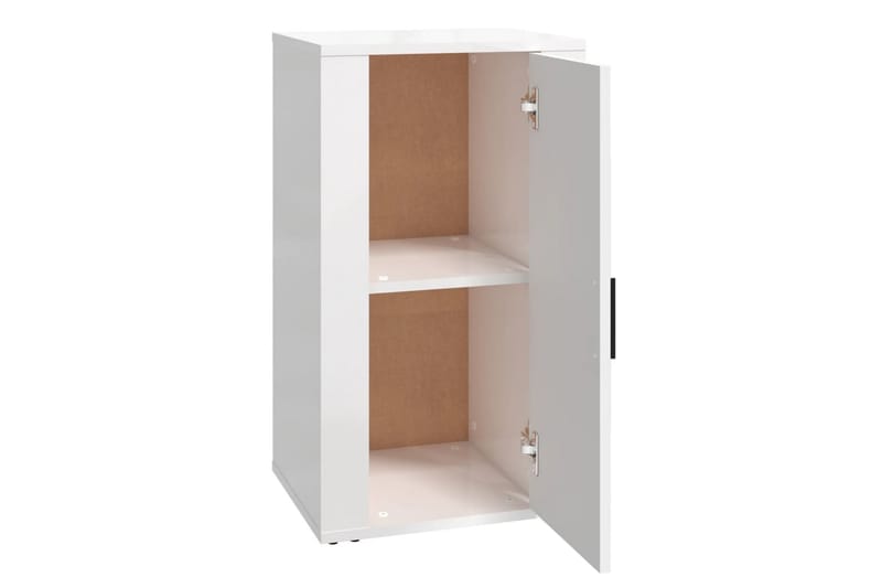 beBasic Skåp vit högglans 40x33x70 cm konstruerat trä - Förvaring - Förvaringsmöbler - Skänkar & sideboards