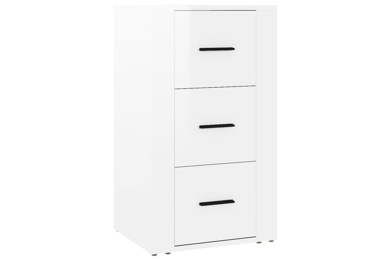 beBasic Skåp vit högglans 40x33x70 cm konstruerat trä - Förvaring - Förvaringsmöbler - Skänkar & sideboards