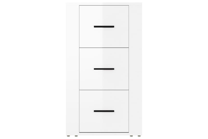 beBasic Skåp vit högglans 40x33x70 cm konstruerat trä - Förvaring - Förvaringsmöbler - Skänkar & sideboards