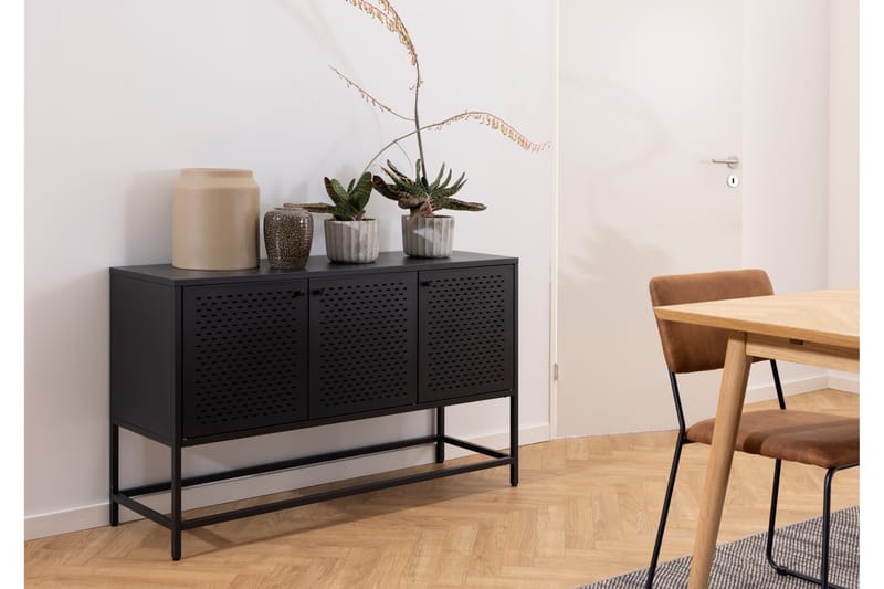 BOKET Skänk 125 cm Svart - Förvaring - Förvaringsmöbler - Skänkar & sideboards