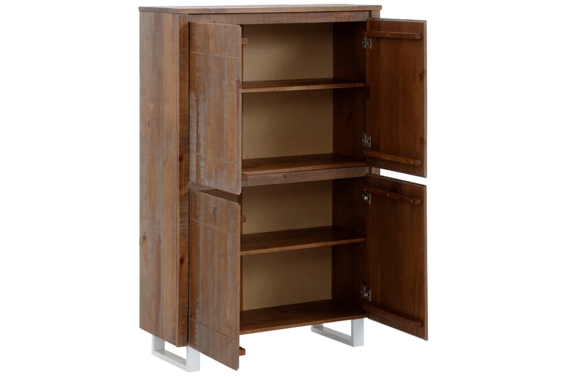 BILLAS Highboard 81x45 cm Brun - Förvaring - Förvaringsmöbler - Byrå