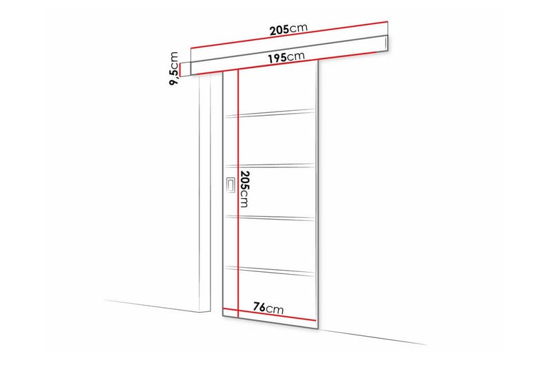 Clonmore Highboard Brun - Förvaring - Förvaringsmöbler - Byrå