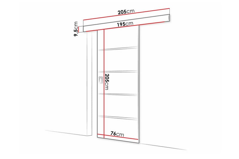 Clonmore Highboard Brun - Förvaring - Förvaringsmöbler - Byrå