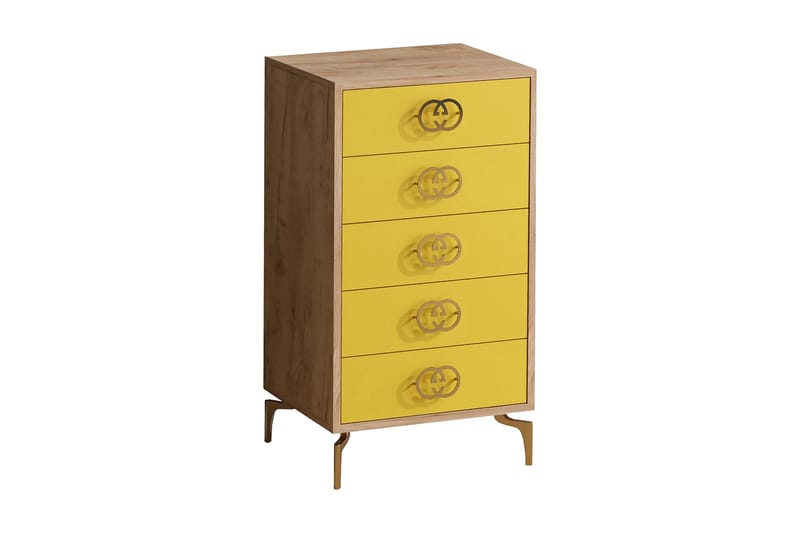 HIGHBOARD 40x50 cm Guld/Natur/Gul - Förvaring - Förvaringsmöbler - Byrå